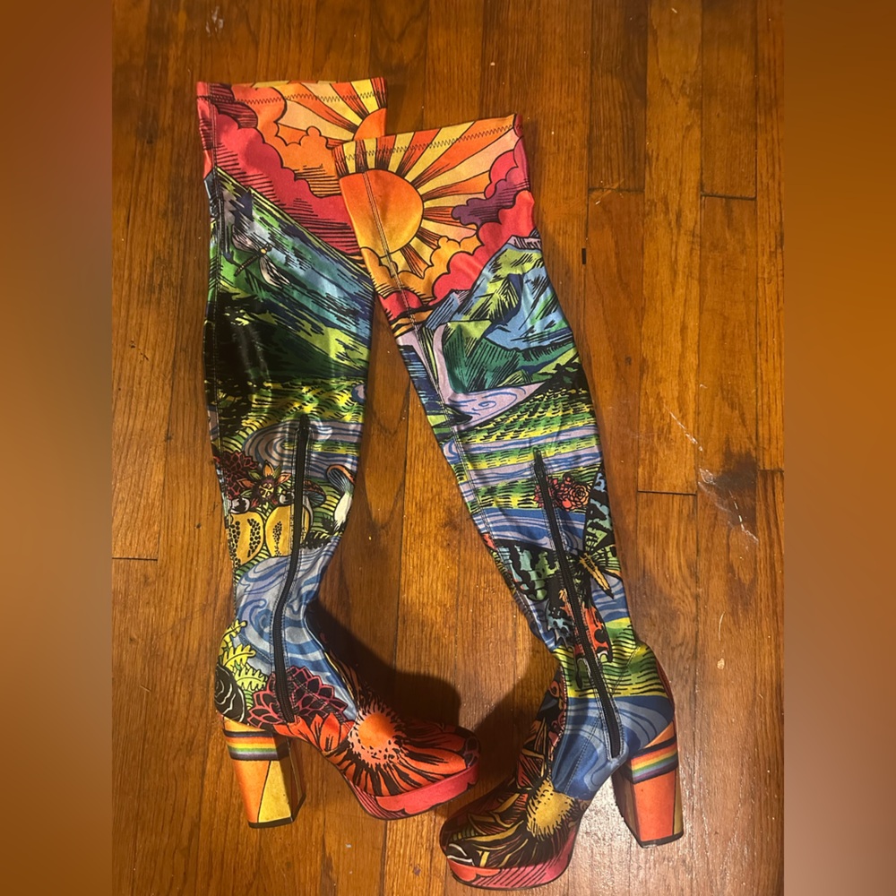 CALIFORNIA DREAMIN' THIGH HIGH BOOTS